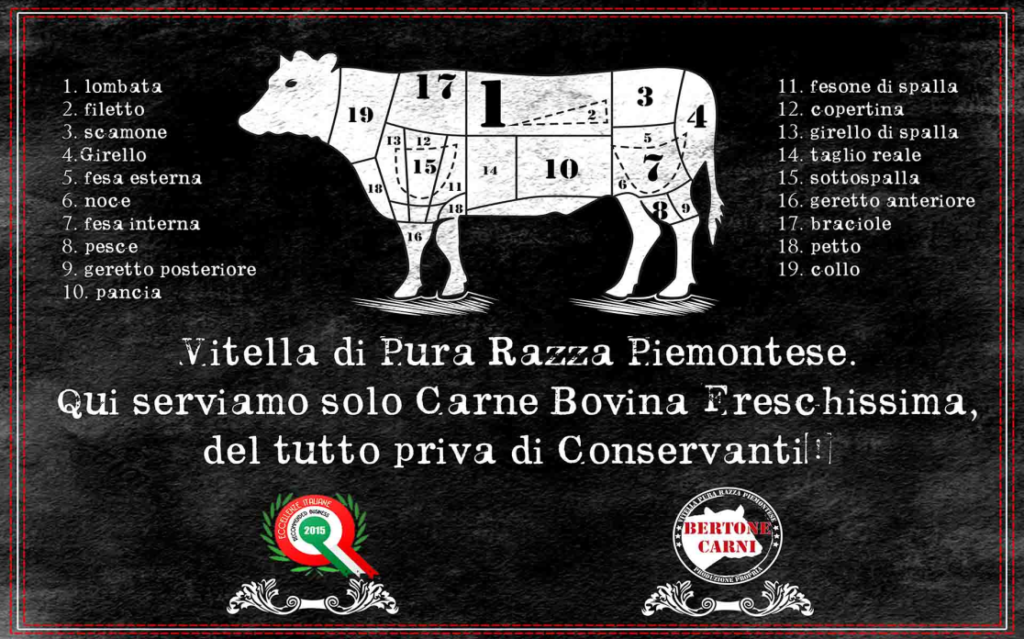 Vitella di pura razza piemontese